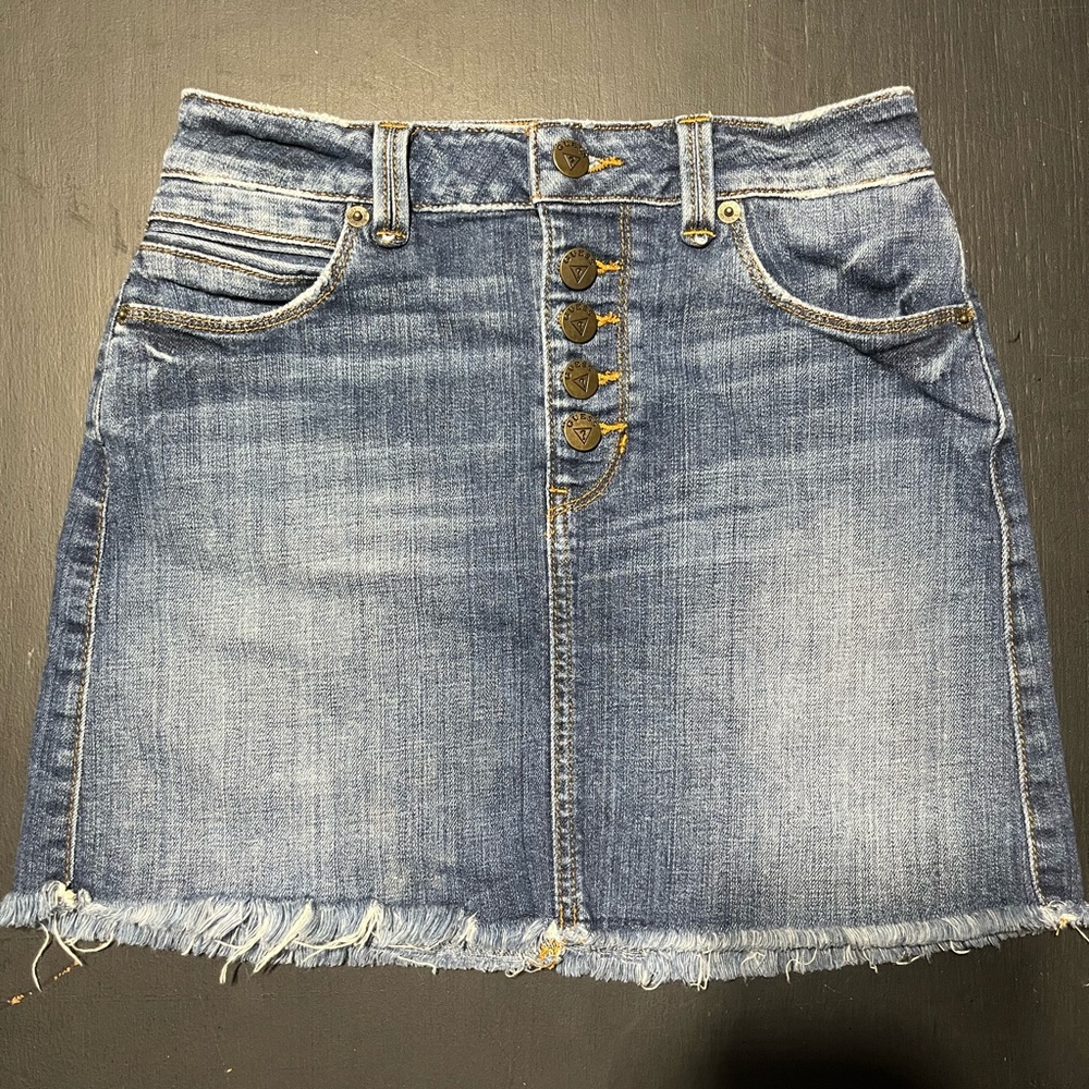 Guess Blue Denim Jeans with Contrast Stitching